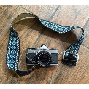 Untested — Olympus OM-1N 35mm Film Camera w/ 1:1.8 Zuiko Lens